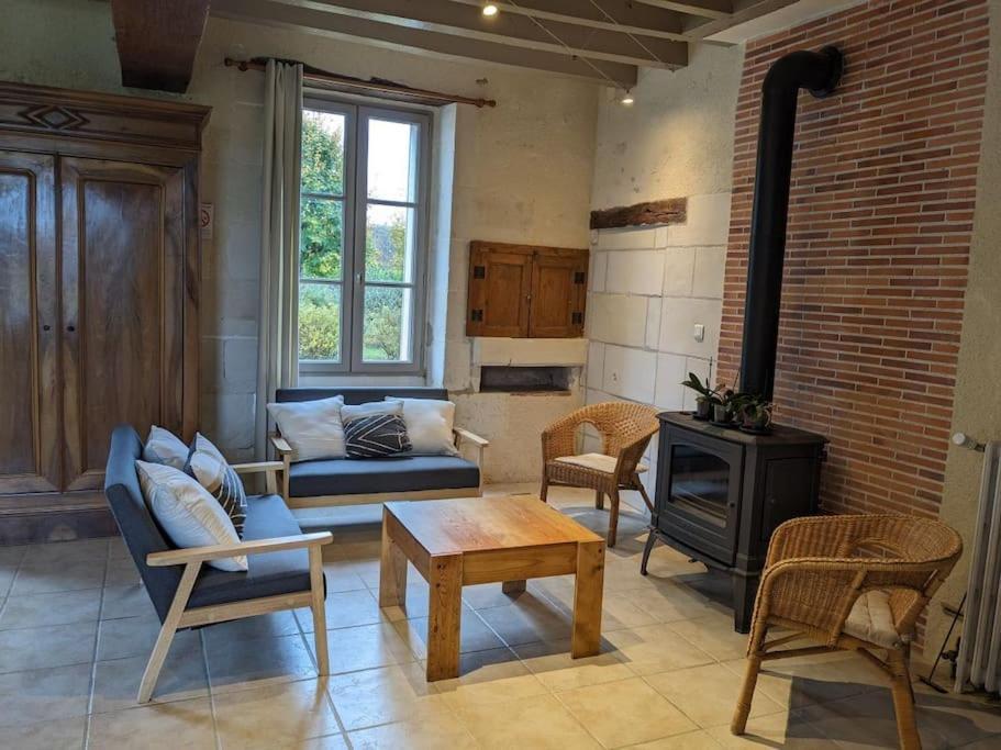 Maison Dans Belle Longere - La Serrerie Le Controis-en-Sologne 외부 사진